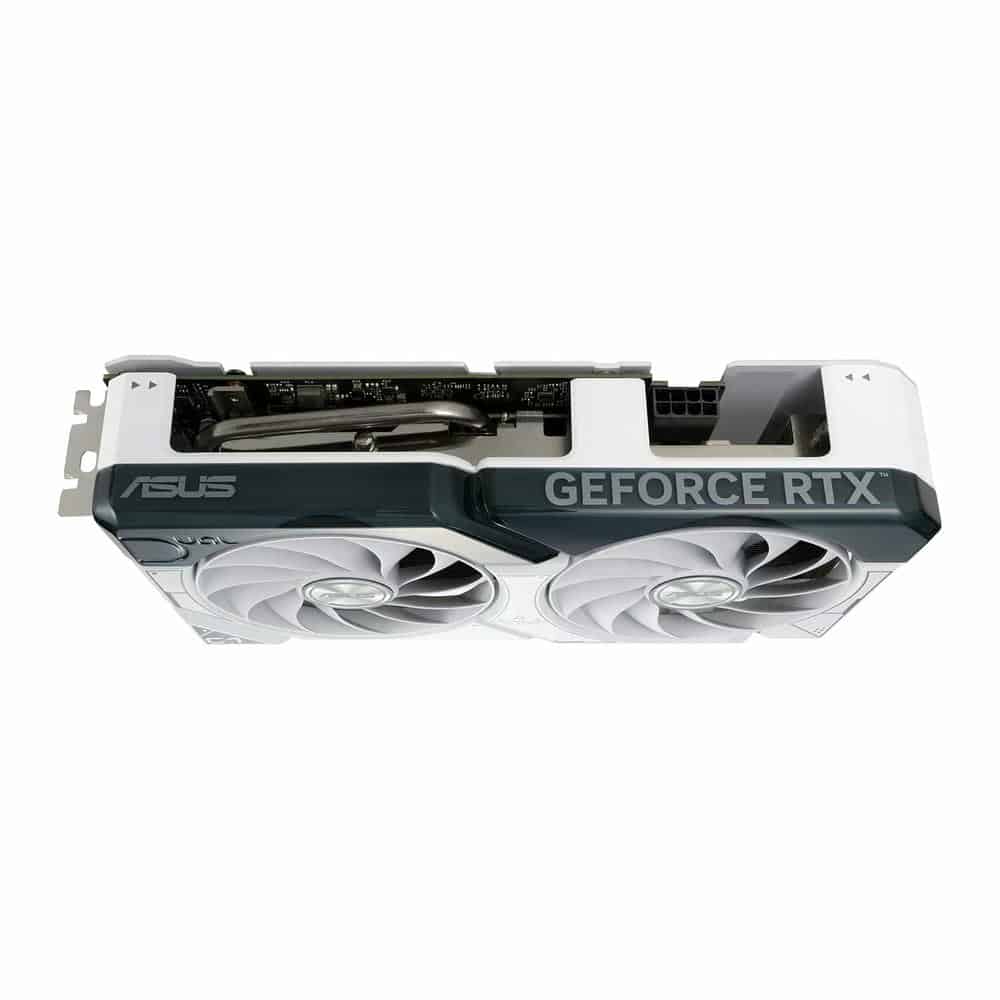 (image for) ASUS NVIDIA GeForce RTX 4060 DUAL White OC 8GB Ada Lovelace Graphics Card